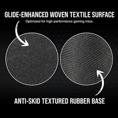 Corsair MM700 RGB Extended 3XL Cloth Gaming Mouse Pad/Desk Mat - Massive 1,220mm x 610mm (48” x 24”) Cloth Surface, 360° Three-Zone RGB Lighting, Two USB Ports - Black - image 7