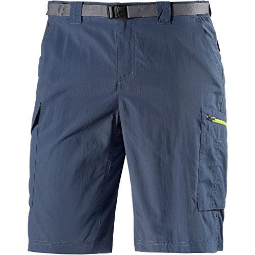 Image of Columbia Men's Regular Fit Shorts (AM4723 Cypress Heather Camo Print 40)