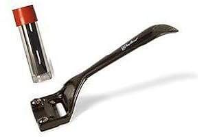 Tandy Leather Skiver 3025-00 & 10 Replacement Blades 3002-00 Combo Pack