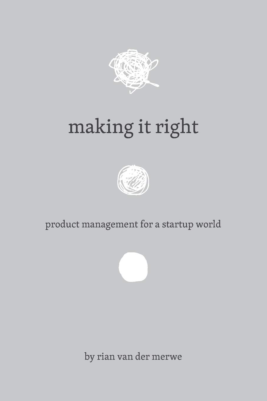 Making It Right: Product Management For A Startup World