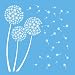 DecoArt Americana Mixed Media Stencil, 12 by 12-Inch, Dandelion