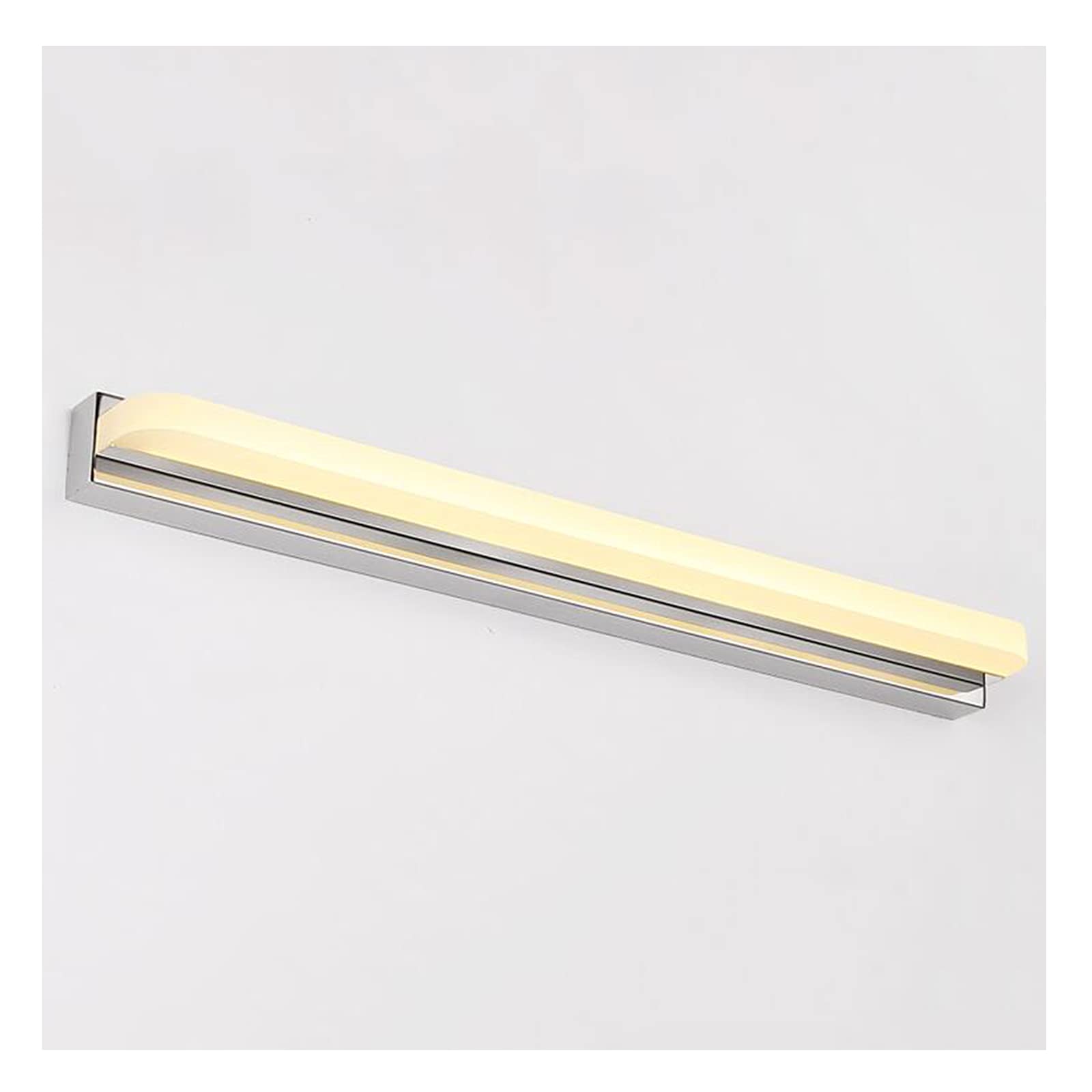 LED Spiegel Frontleuchte Edelstahl Wasserdicht Anti-Beschlag Badlampe Acryl Minimalistische Schminklampe Wandleuchte Badleuchten Badleuchten