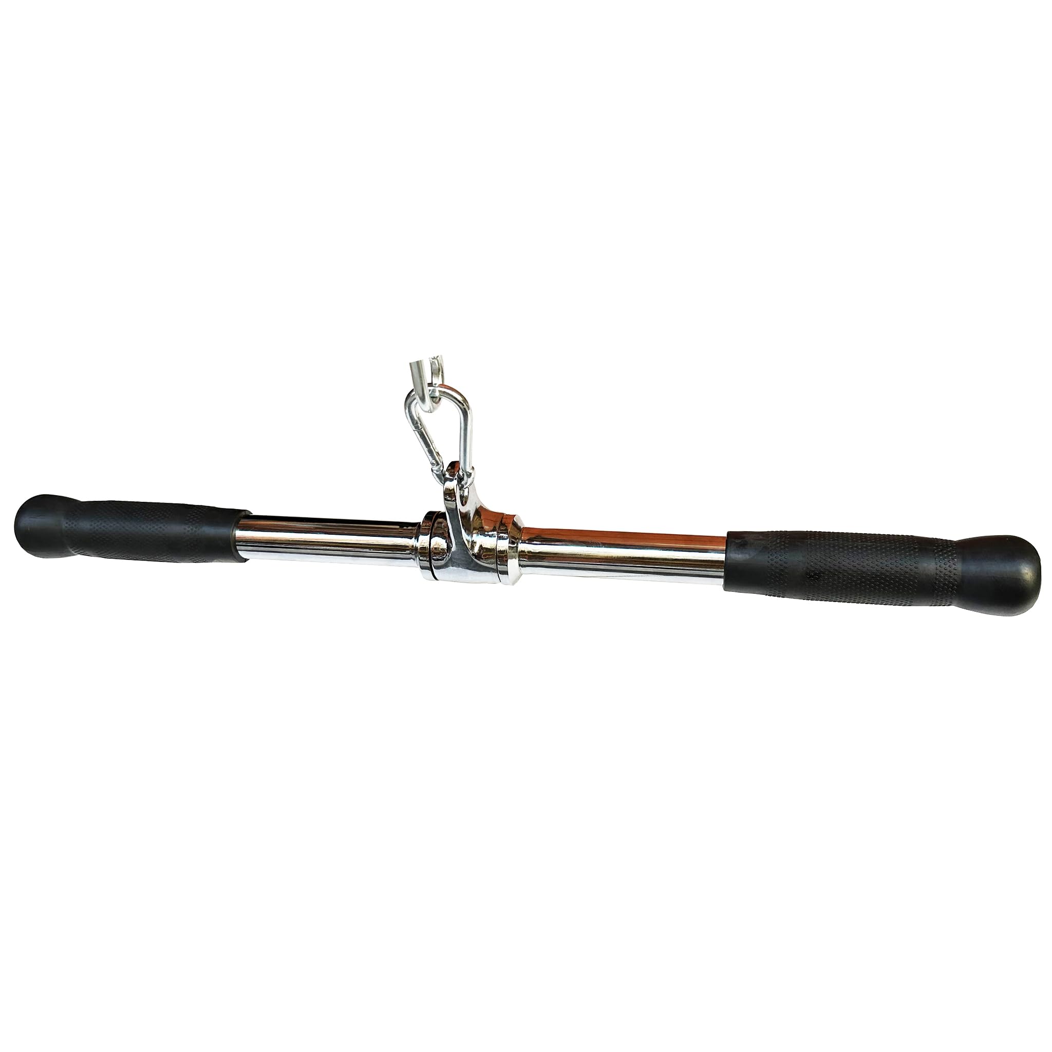 qibylift Barra de poleas para cable de 56 cm, mango con mosquetón, dispositivo de entrenamiento en casa