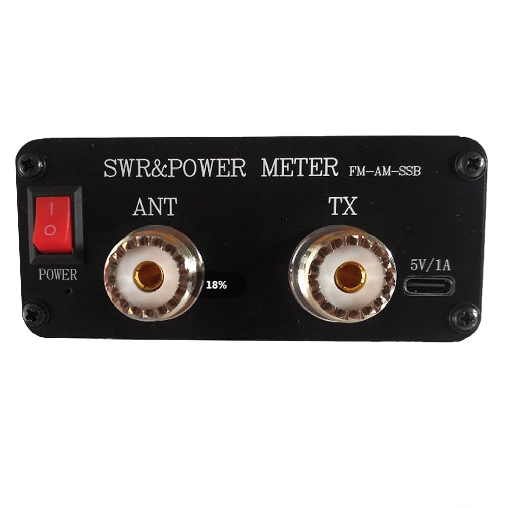 CQV-SWR120 120 W SWR e Stazionario Misuratore di Potenza Funzione di Allarme Stazionario Alta Schermo HD A Colori 240 X 240