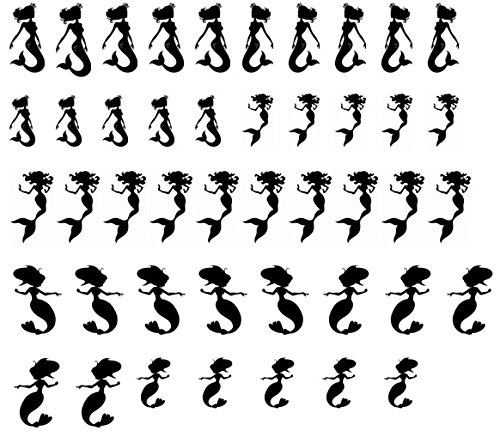 Mermaid Collection (Mermaid Nail Art Code 4)