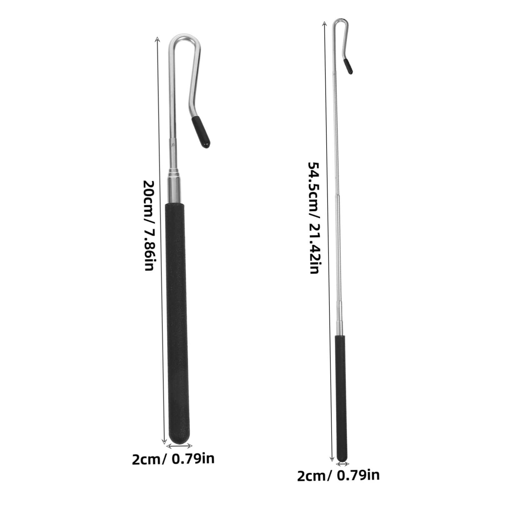 Abaodam 2pcs Adjustable Puppet Arm Control Rod Puppet Handle Control Stick for Puppetry