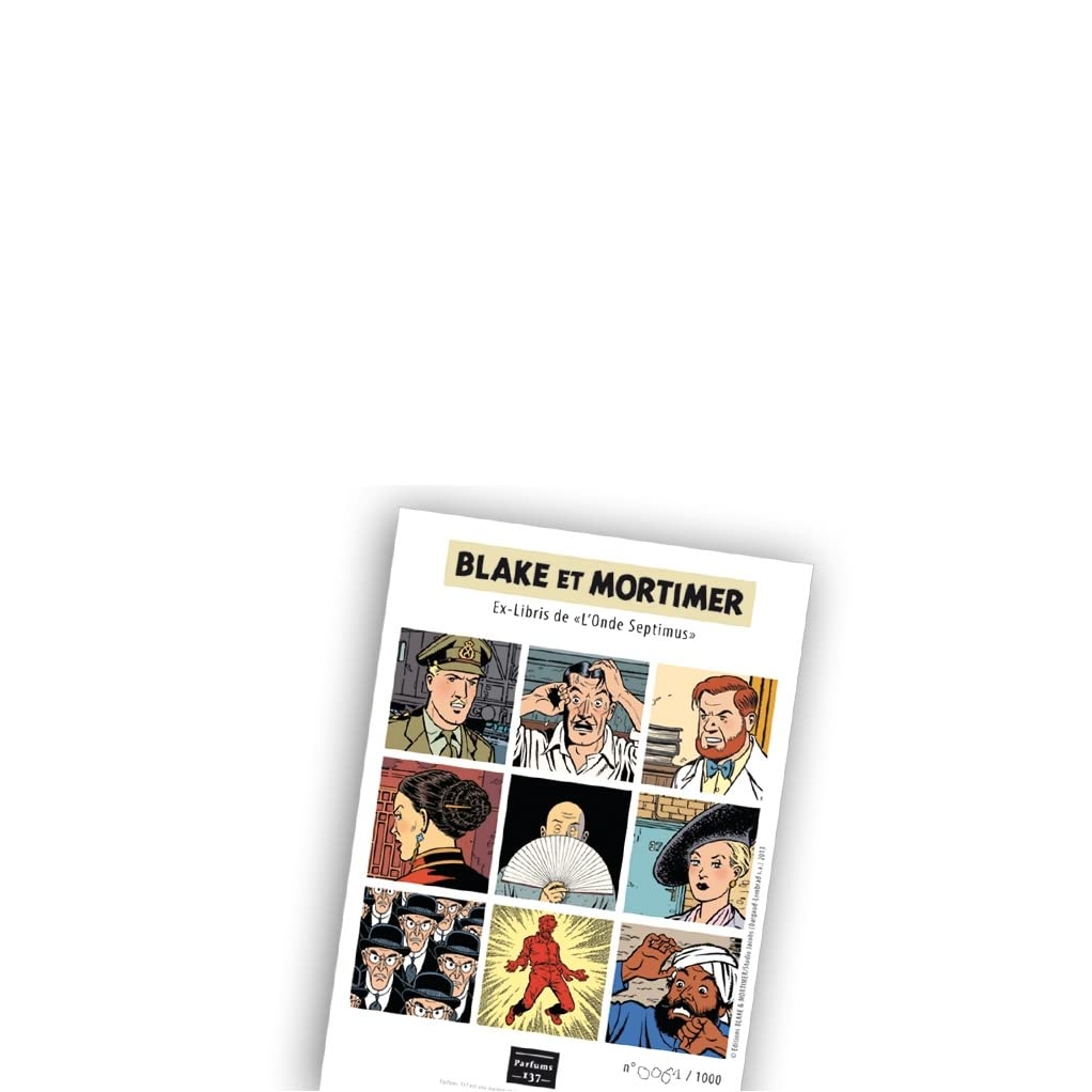 Coffret d'eaux de parfum Blake et Mortimer Vétyver 0000008 (2x15ml)
