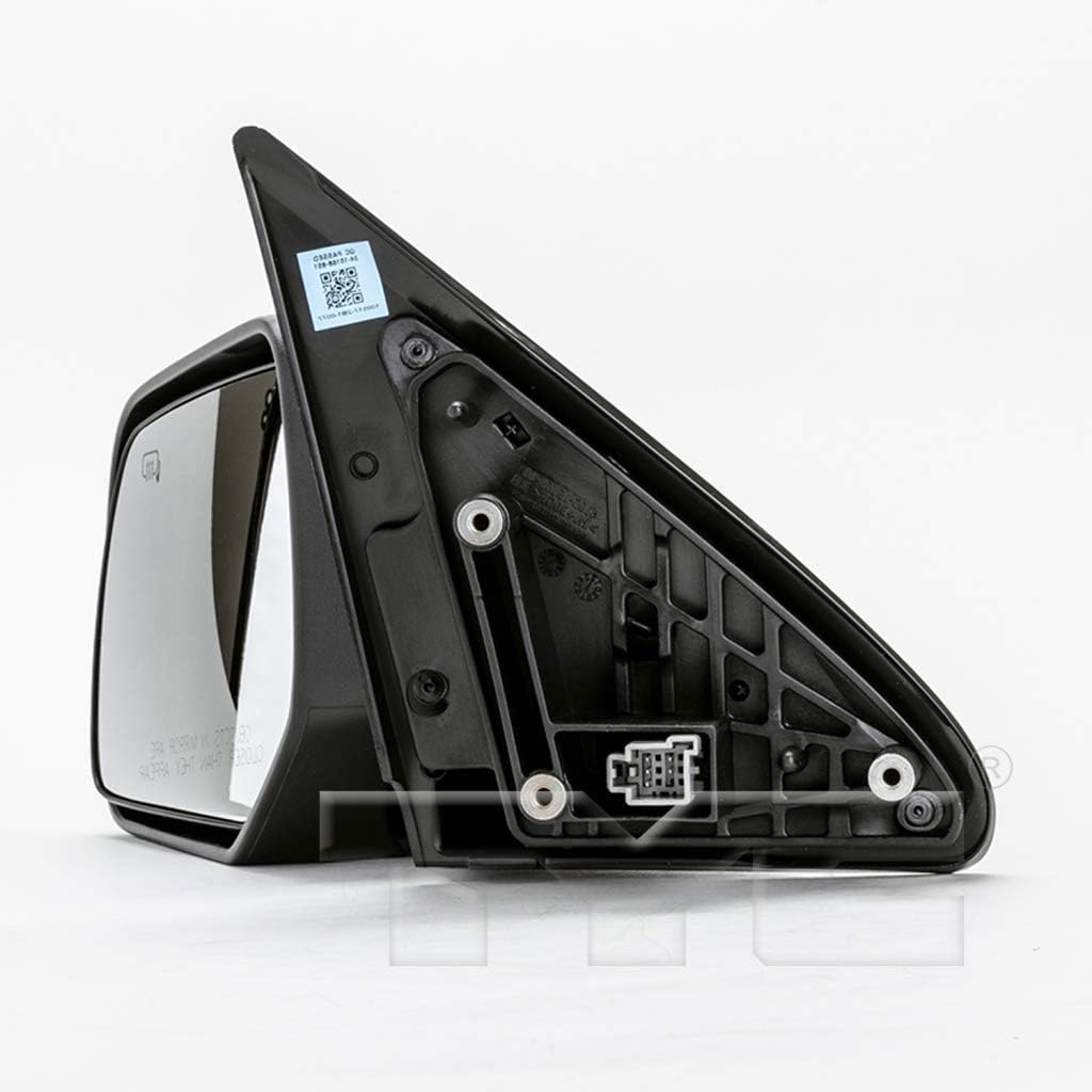 For Ford Escape 2008 2009 2010 Door Mirror Driver Side | Power | Heated | Black | Replacement For 9L8Z 17683 CA | FO1320293