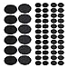 Produktbild Klettpunkte Selbstklebend,298 Paar Selbstklebendes Klettband Klettbänder Doppelseitig Self Adhesive Klett Punkte,für Papier,Kunststoff,Glas,Leder,Metall(10mm +20mm,schwarz)