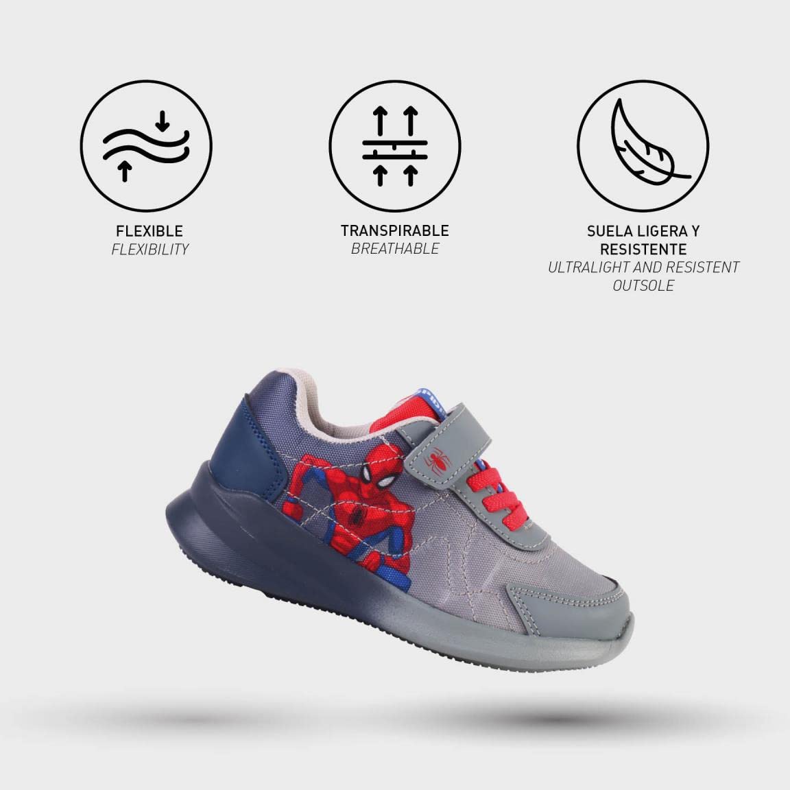 CERDÁ LIFE'S LITTLE MOMENTS Zapatillas unisex para niños Spiderman