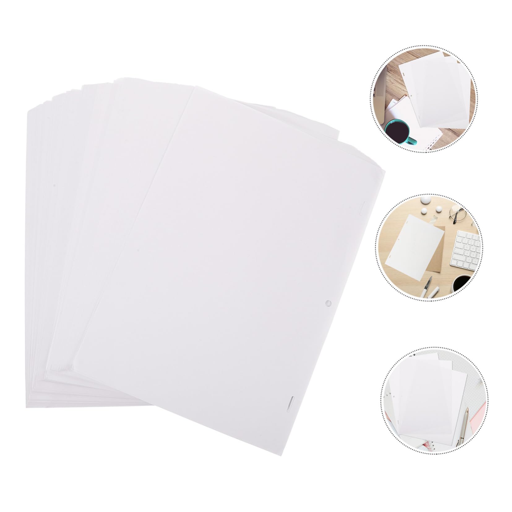 Operitacx 200 Blatt A4 Animationspapier Weiß Glattes Malpapier für Kinder und Künstler Leichtes Faltbares Zeichenpapier für Skizzen Marker und Bleistifte