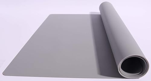 Miniatura 2 de KimTin Mantel individual de silicona multiusos extragrande de 23.62 x 15.75 pulgadas, protector de encimera, tapete de encimera de cocina, tapete de