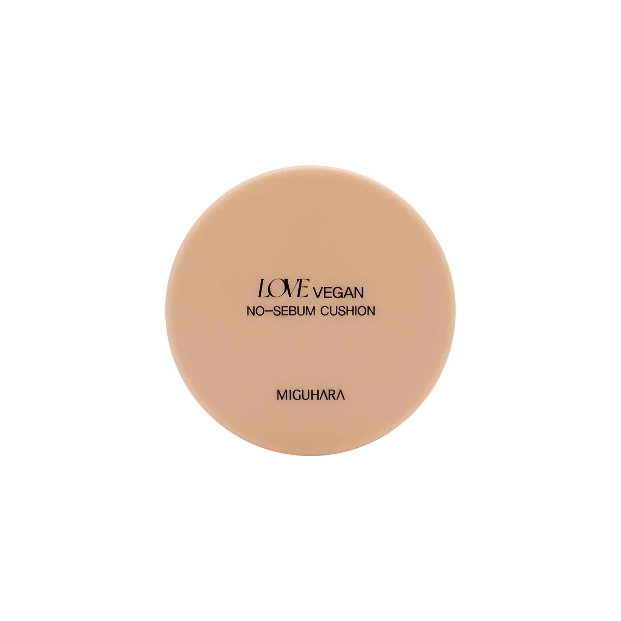 LOVE Vegan No-Sebum Cushion | K-Beauty No Sebum Cushion (15g/0.52 oz.)