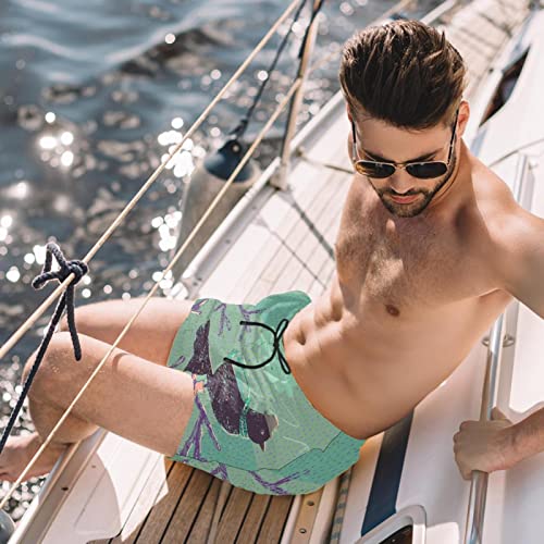 Short de plage à séchage rapide JDEZ pour hommes actifs - 2