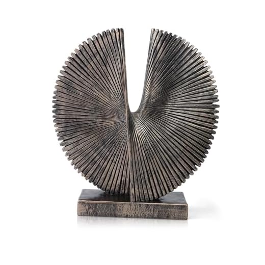 Modern Abstract Round Decorative Sculpture