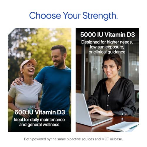 Image of Decode Age DAKE 5000 IU Vitamin D3 K2 Supplement with Vitamins E and A in MCT Oil, Vegan Capsules, for Bone, Immune, Heart and Vision Support, 1 Month Supply