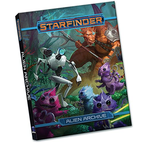 Starfinder Alien Archive Pocket Edition RPG, 80+ Bizarre Life-Forms