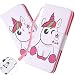 Produktbild Huawei Mate 20 Lite Hülle,Huawei Mate 20 Lite Handyhülle Tier Unicorn Blume Mädchen Flip Case PU Leder Cover Magnet Schutzhülle Tasche Skin Ständer Handytasche für Huawei Mate 20 Lite,HX Pink Unicorn