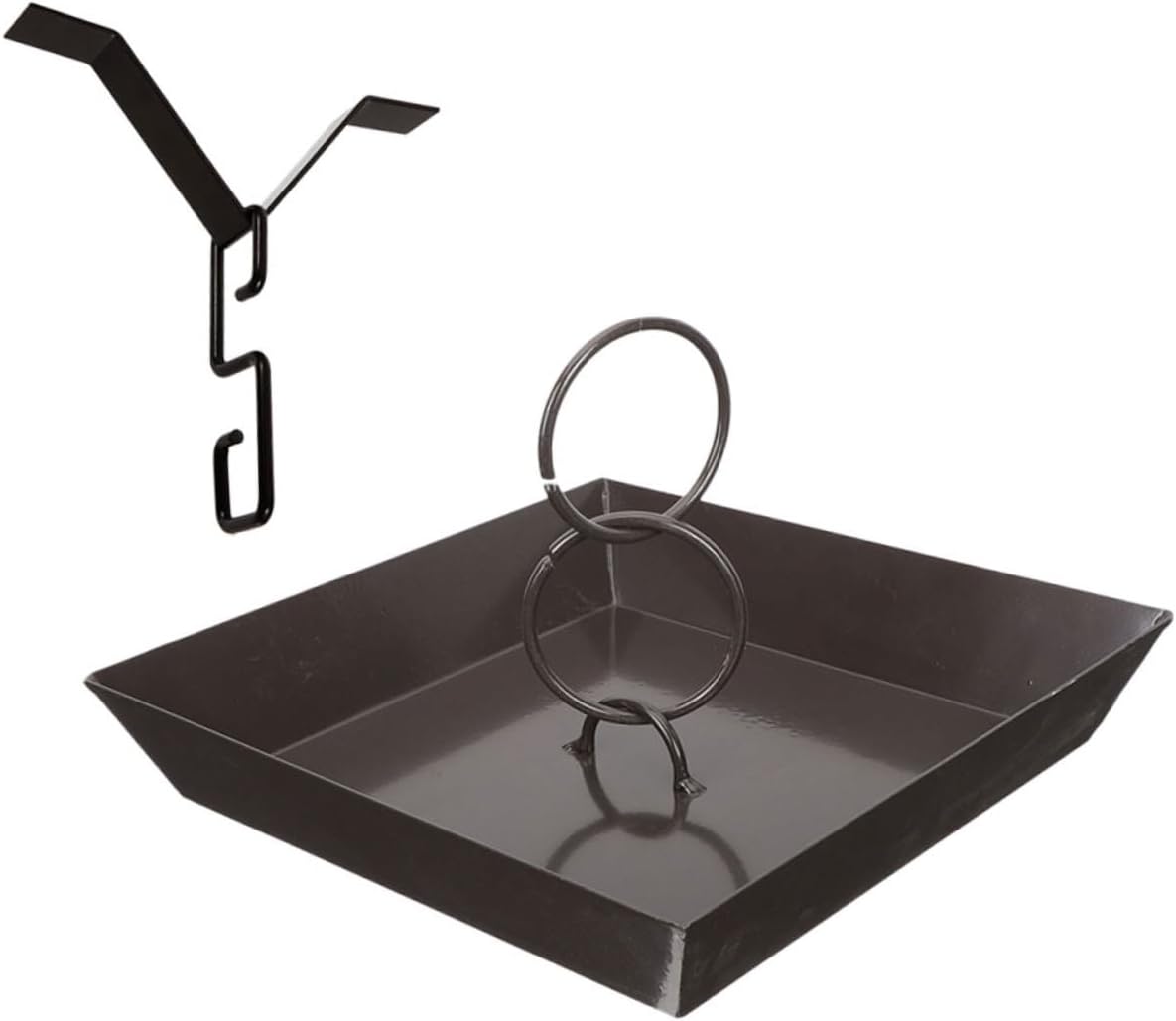 1set Decorative Rain Chain for Gutters Rain Basin Hooks Material Easy Installation for Garden and Home Drainage