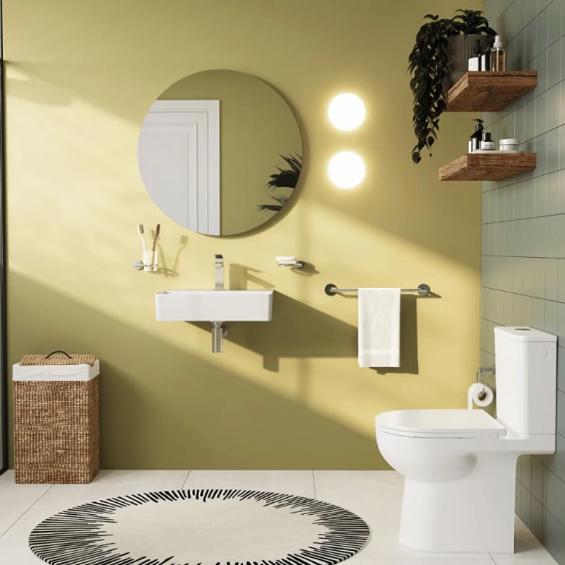 WC à poser sans bride sortie horizontale Vortex VitrA M-20 avec abattant frein de chute
