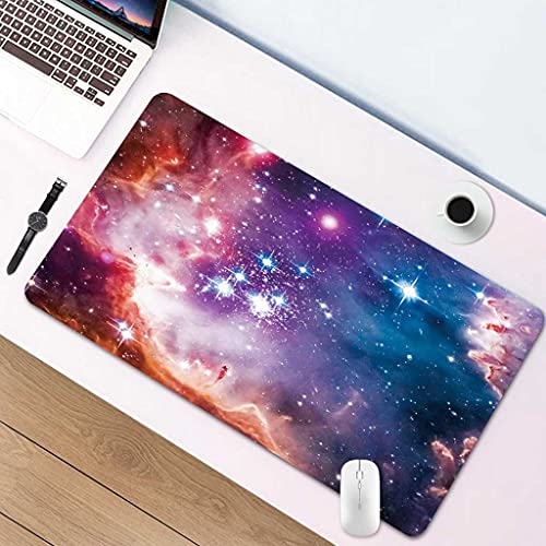 Grand sous main de bureau 900x400 paysage étoilé pour la maison