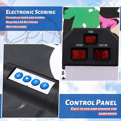 image for Outspurge Foldable Electronic Dual Basketball Arcade Game,Double Shot 