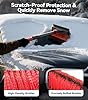 TrySpace All-Around High-Efficiency Cleaning 39 inch Extendable Snow Brush and Ice Scraper with Squeegee, Ice Scrapers for Car Windshield, Truck, SUV Snow Removal Tool, Winter Car Accessories #3