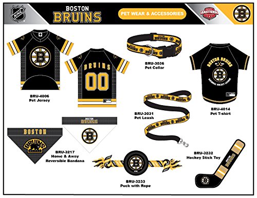 Image of Pets First BRU-4014-LG Boston Bruins T-Shirt, Large