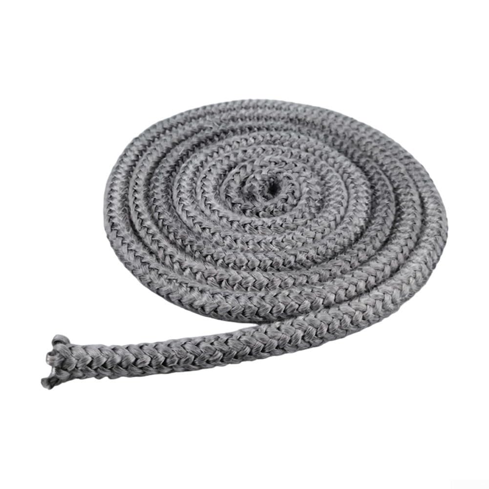 Corda resistente al calore, Corda Sigillante In Fibra Di Vetro for Stufa, Forno, Camino, Caldaia, Nero, 10 mm x (3-5) m(10mm*3meter)