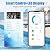 Smart Saltwater Pool Chlorinator System, up to 22,000 Gallons Pool, Salt Water Chlorine Generator with Smart APP Remote Contro, for Above Ground Pool,85M³/20g/h