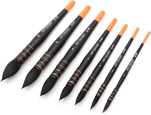 Miniatura 3 de HNKDD - Pinceles de acuarela para el pelo del caballo para pintar gouache lavadomopa suministros de artista