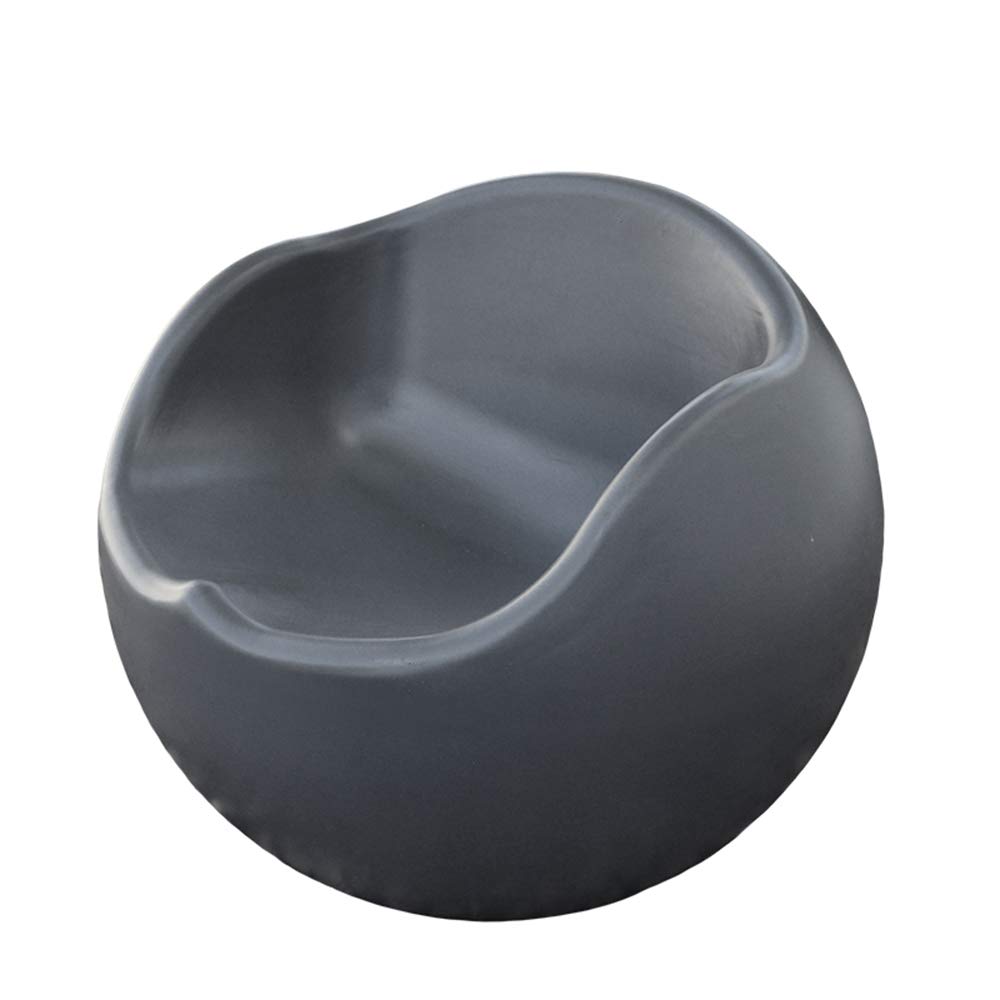 Grandecoracion.com Sillón Outdoor-Indoor, de Exterior e Interior, para terrazas, Color Gris Oscuro, Modelo OU