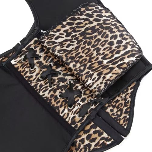 Bustier imprimé léopard XuoAz haut ajusté aux finitions soignées - 3