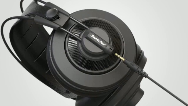 Amazon.com: Superlux HD668B Semi-Open Studio Headphones, 50mm