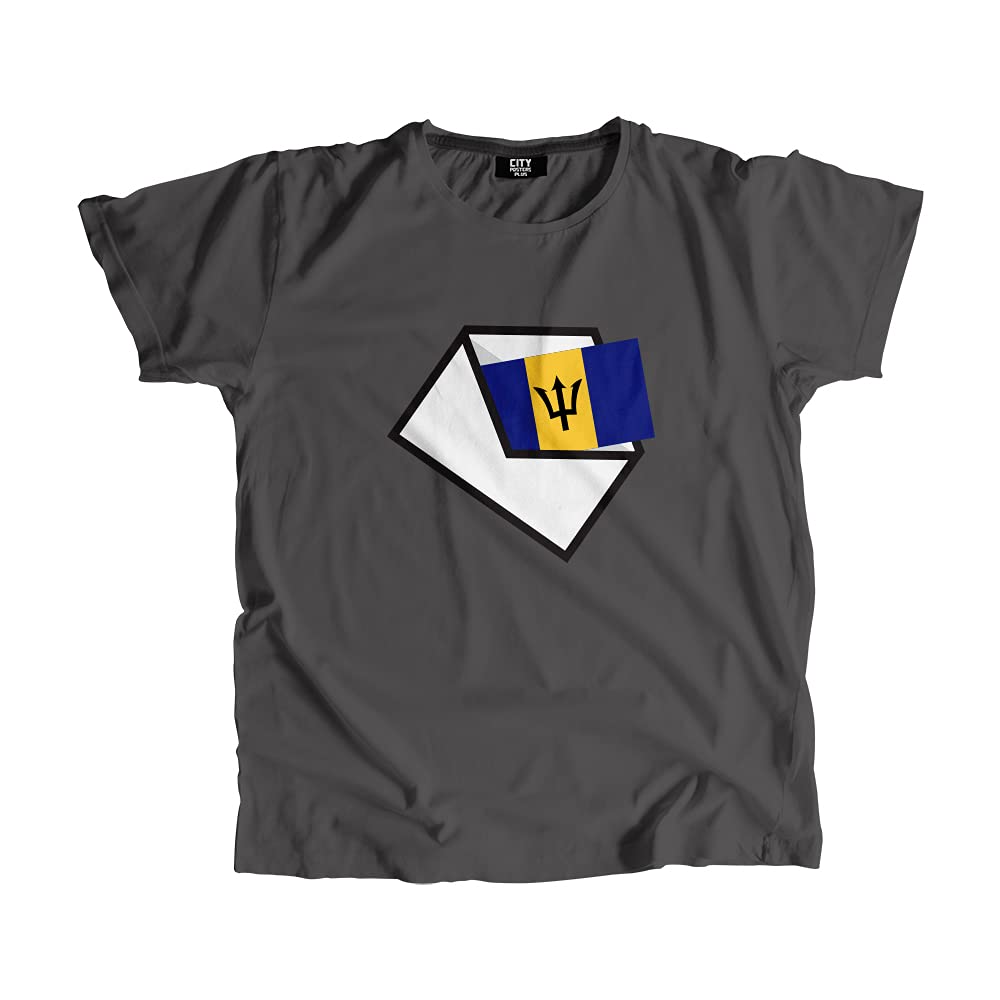 T-shirt Barbados Mail haut décontracté imprimé graphique été - 4