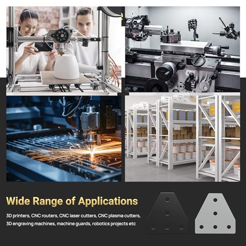 Équerre en T profilé alu 20x20 pour stabiliser vos châssis et structures - 7