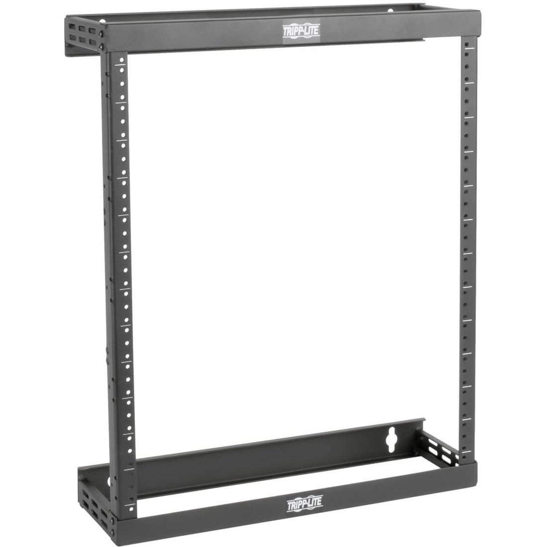 Eaton Tripp Lite SmartRack 8U/12U/22U Châssis Mural Ouvert 2 Montants Extensible Ultra-Plat, Profondeur Panneau de Brassage (Noir) (SRWO8U22SD)