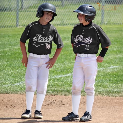 Image of Baseball Socks and Belt for Youth Adult Softball Socks Combo Elastic Waist Belt for Men Kids Boys Girls Women JASGOOD