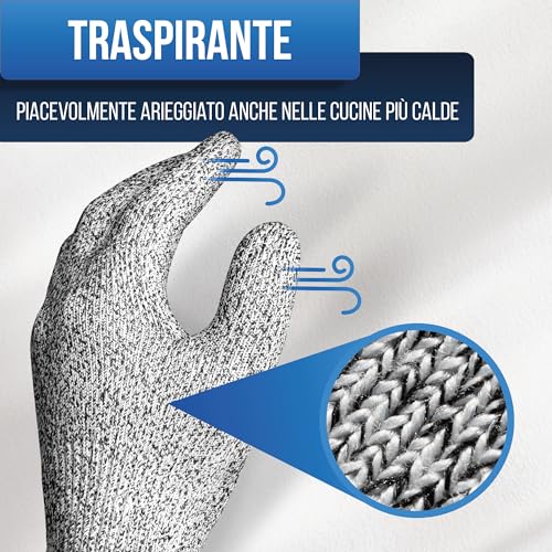 LauterSchutz® 1 paio di guanti di protezione dal