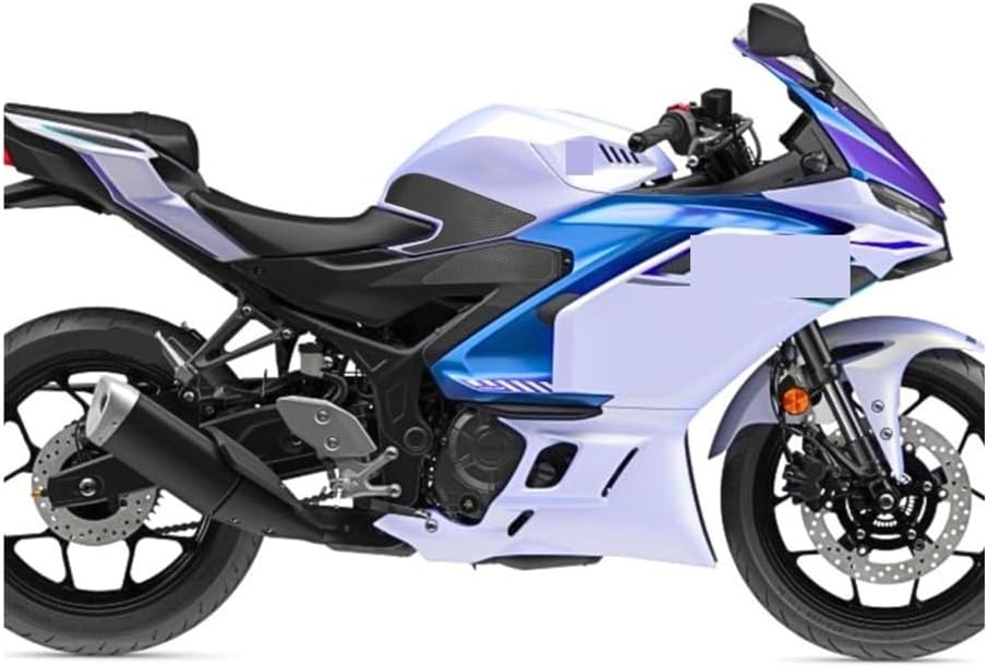 Fuel Tank Protector for YZF-R3 YZF R3 R25 2025 Motorcycle Tank Traction Pad Anti Slip Sticker Gas Knee Grip Protector