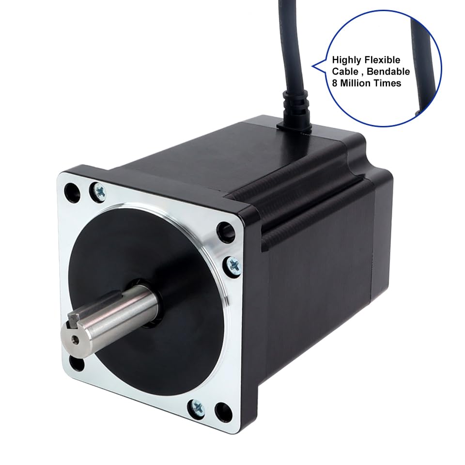 STEPPERONLINE 1 Axis Stepper Motor CNC Kit 8.2Nm(1161.45oz.in