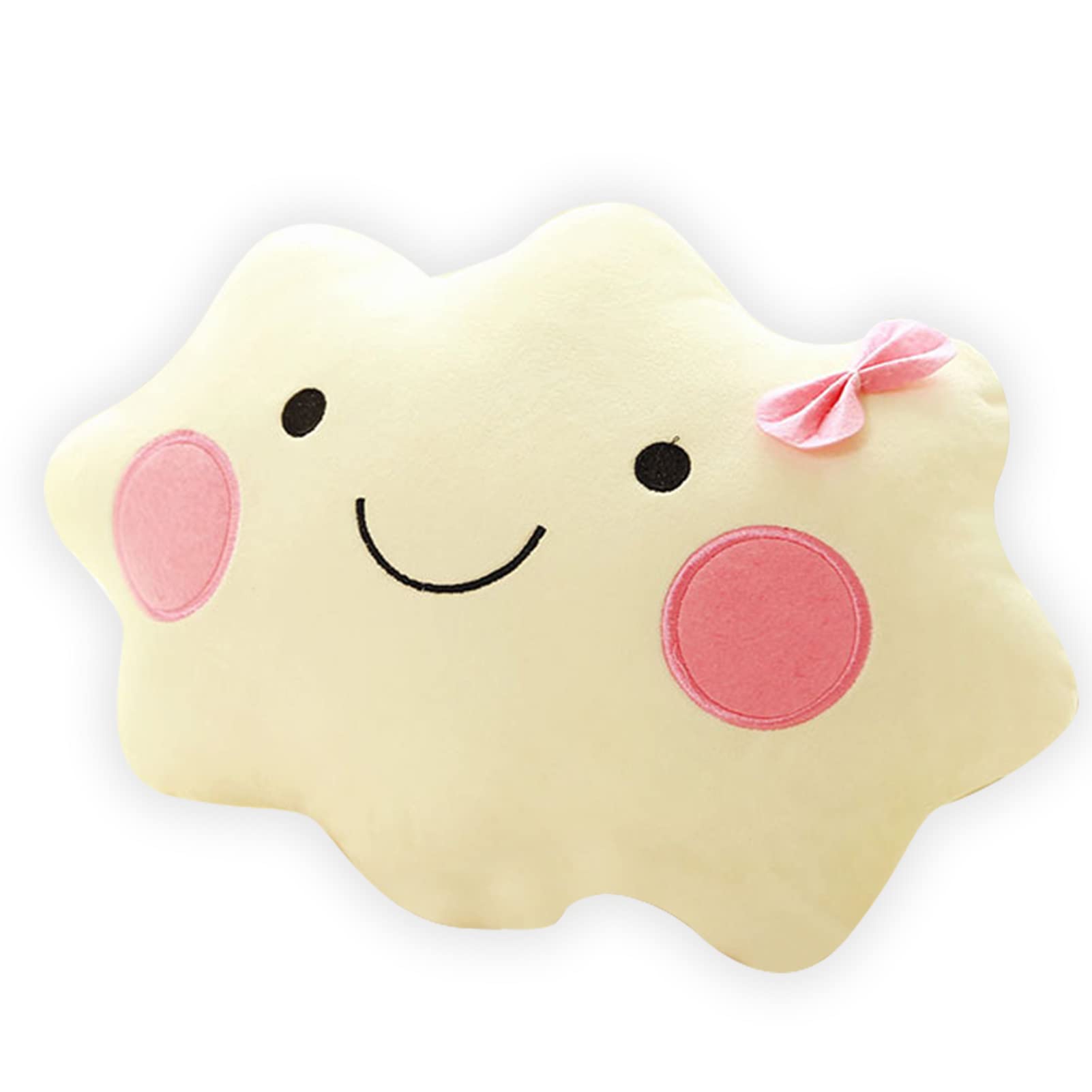 AUCOOMA 13.7" Cloud Pillow Cute Cloud Shaped Throw Pillows Cloud Stuffed Plush Pillow