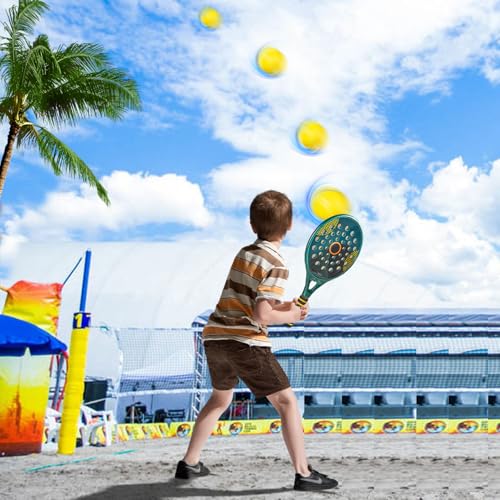 Set de 2 Raquetas de Tenis de Playa con Pelota miniatura 3