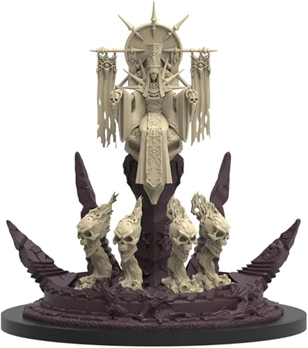 Miniatura 4 de Epic Encounters: Tower of The Lich Empress RPG Juego de rol de fantasía con enorme jefe miniatura, alfombrilla de juego de doble cara y libro de