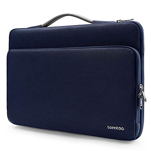 tomtoc 360 Protective Laptop Case for 15 Inch Surface Laptop 4/3, 2020 Dell XPS 15, 15-inch MacBook Pro A1990 A1707, HP Acer Dell Chromebook 14, ThinkPad X1 Yoga, Water-Resistant Accessory Bag