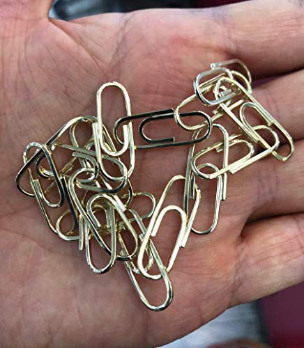 Paperclip Link Choker Chain Solid Heavy - Handmade 14k Gold Luxury Jewelry Necklace Pendant – Nice Women and Mens Gift - Available in Your Choice of Length 16’’ to 36’’ - Image 8