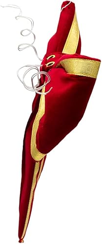 Miniatura 2 de Kurt S. Adler Decoración para árbol de lazo rojo y dorado, 12 pulgadas