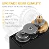 6pcs MG995 55G Micro Servo Motor Metal Geared Motor Kit for RC Car Robot Helicopter, Mini Servos for Arduino Project
