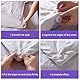 Jiehaojia 36 Stück Bettdeckenclips, Bettdeckenclips, um die Bettdecke an Ort und Stelle zu halten, multifunktionale Quilt-Clips, Quilt-Befestigungsclips, Bettdeckenhalter mit Tasche, geeignet für