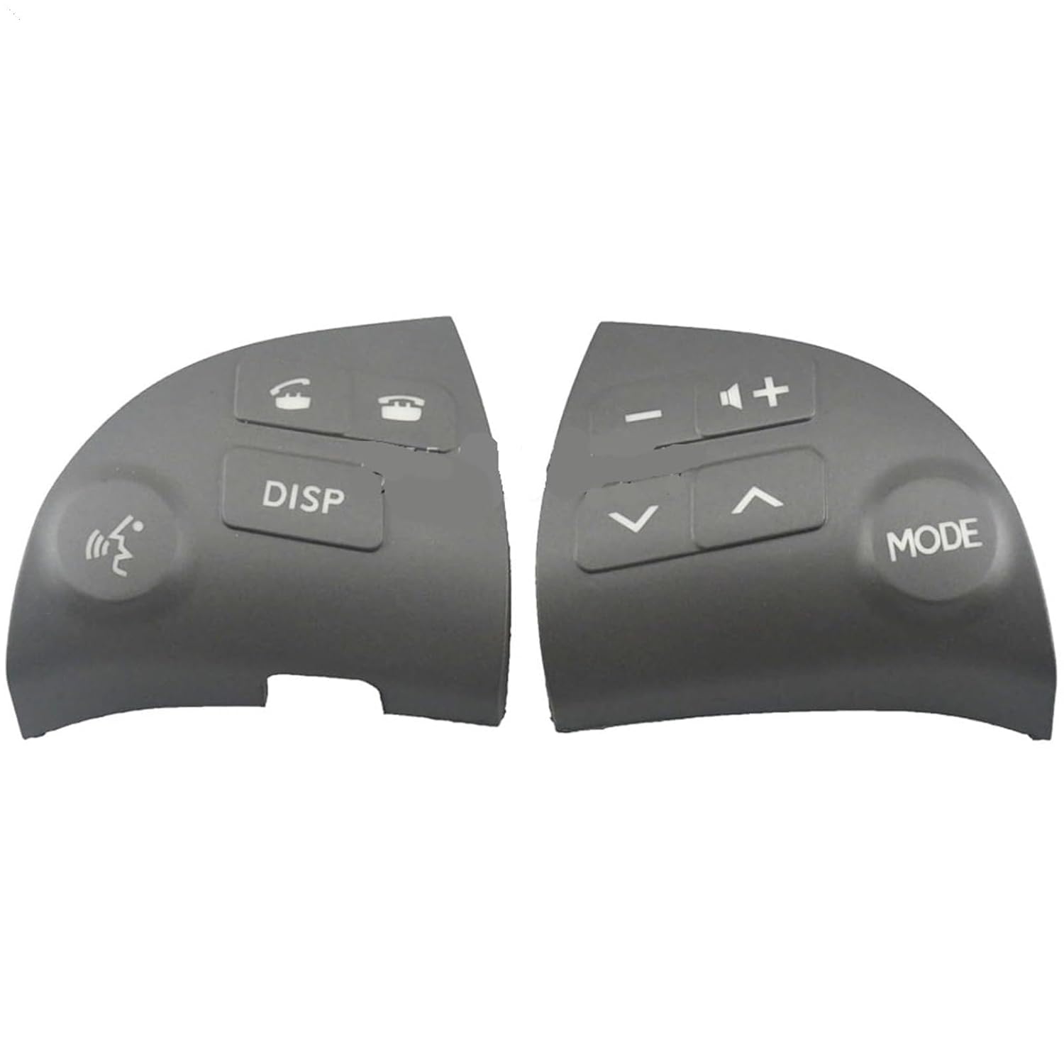 Cruise Control Switch Butto Car Accessories Multifunctional Speaker Button Switch/Fit for Toyota for ES350 2006-12 Steering Wheel 84250-33190(High Gray)